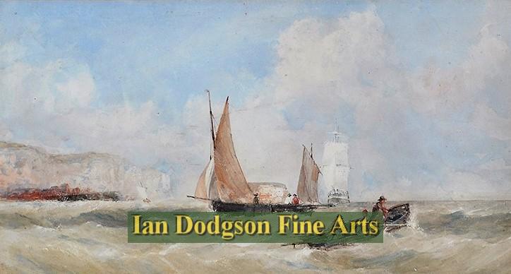 Off Dover by Edward Tucker snr