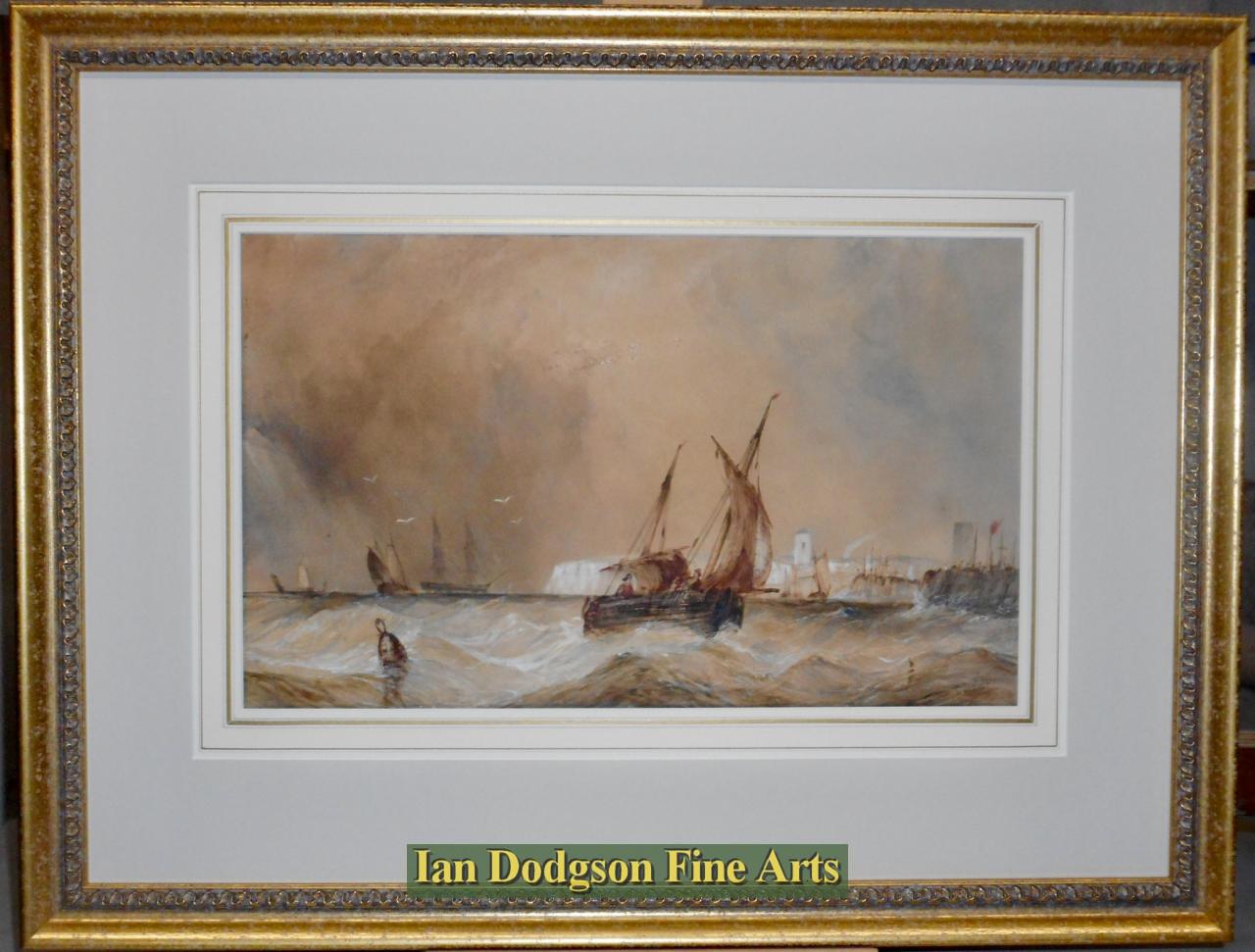 Shipping Off Dover by Edward Tucker snr