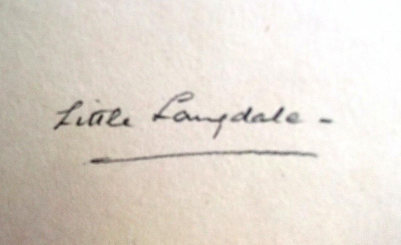 Little Langdale, Lake District. by Bernard Eyre Walker A.R.E.,S.G.A.