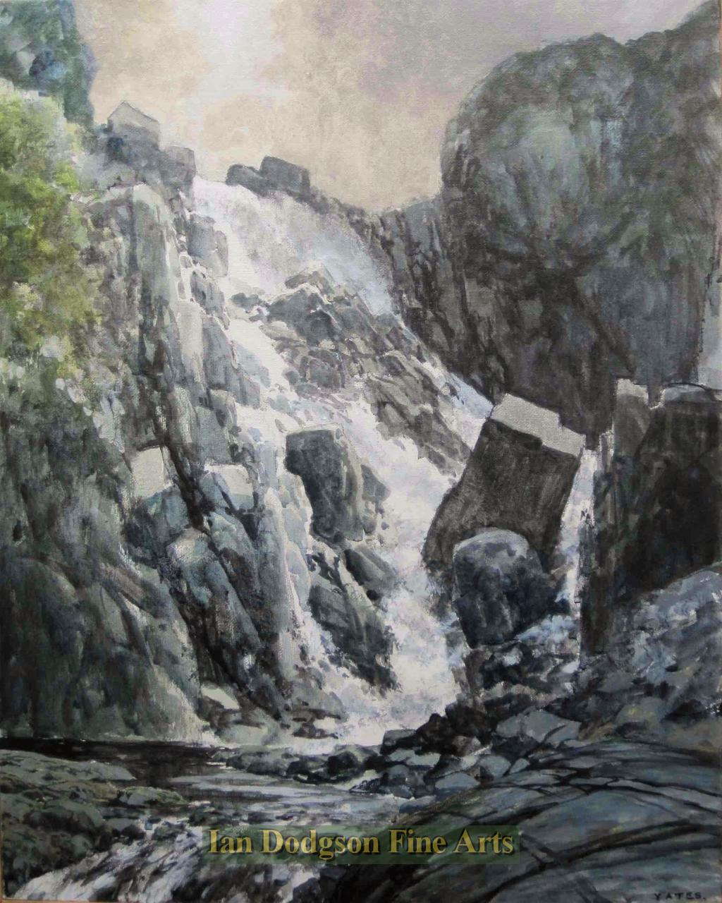 Water Falling (Benglog Falls) by Jeremy Yates PRCA