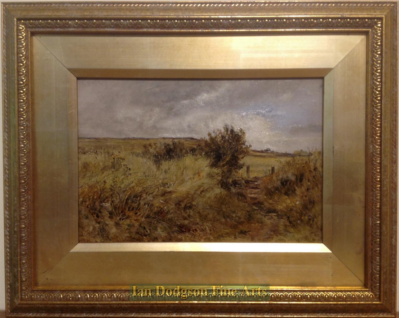 The wind in the grass, Anglesey by William Joseph Julius Caesar Bond 