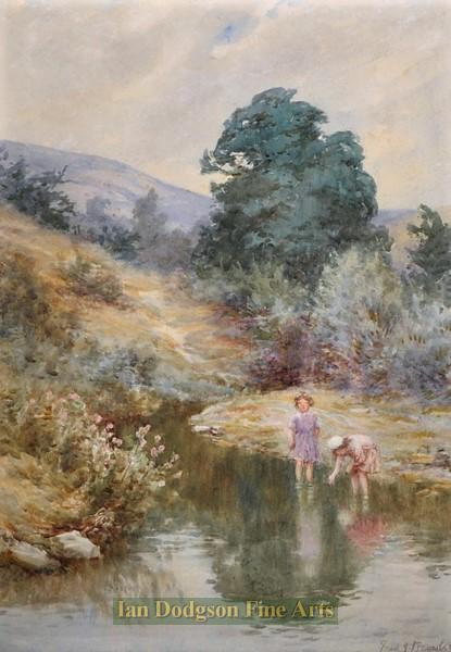 Summers day, North Wales by Frederick J Knowles 