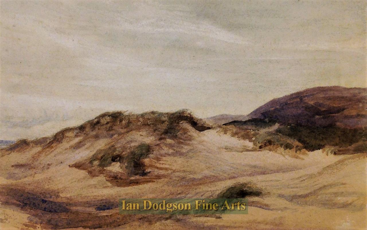The Sand Hills, Deganwy, N Wales by Henry Clarence Whaite RCA,RA
