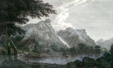 'After Joseph Farington RA - Lowdore Waterfall