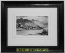 'Edward H Thompson - Derwent Water with Walla & Falcon Crags
