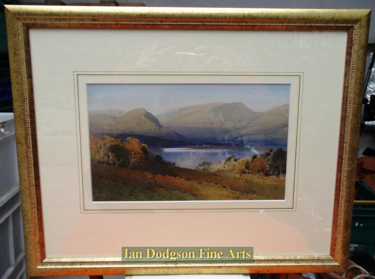 Sunset over Grasmere by Arthur Tucker