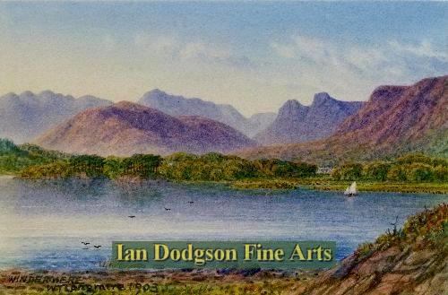 William Taylor Longmire - Windermere Watercolour (1903)