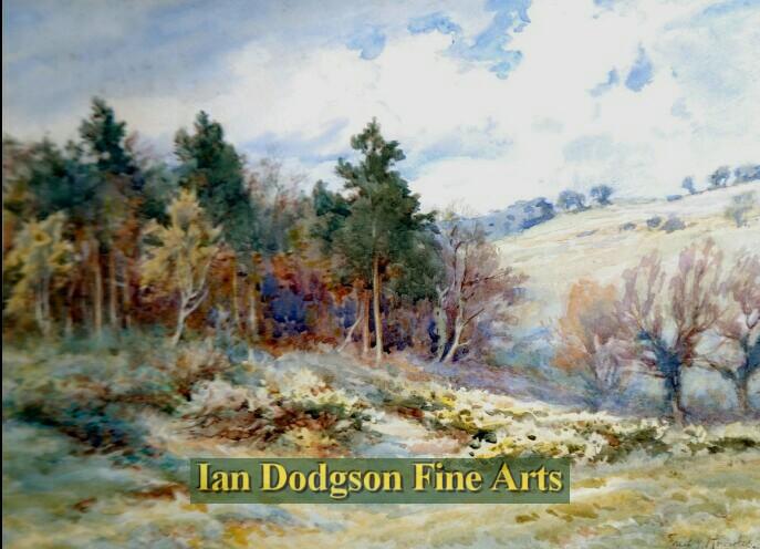 Pine Woods - Flintshire, North Wales. by Frederick J Knowles