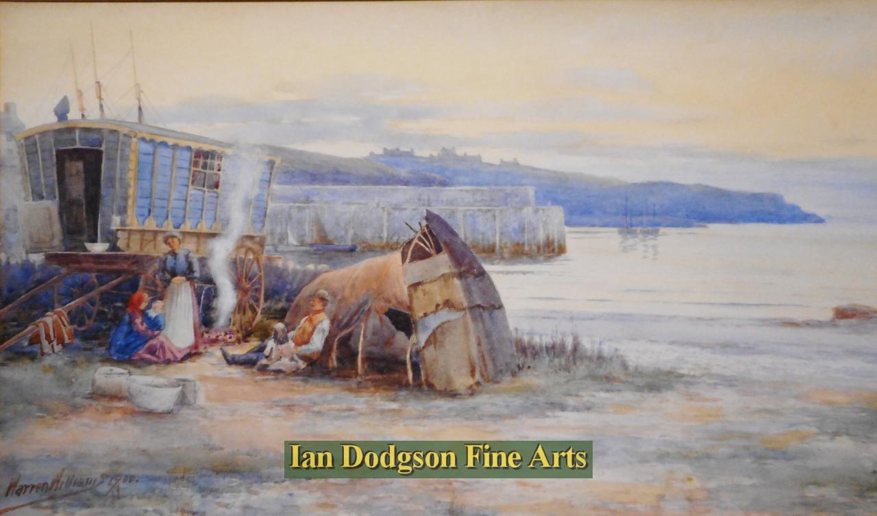 Gypsies on Anglesey by Warren Williams