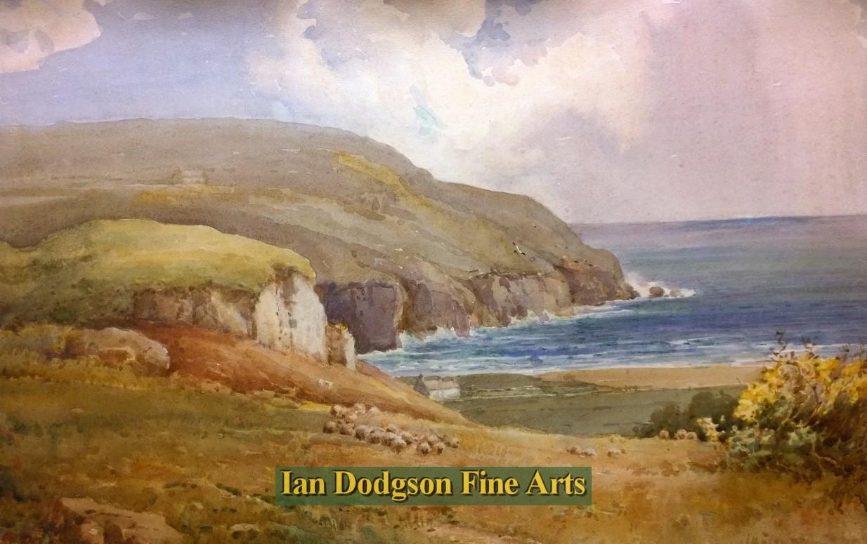 Walter Eastwood - Abersoch, Gwynedd Watercolour (c1920)