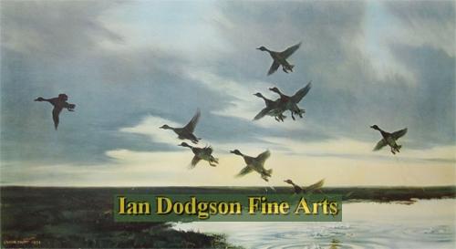 Mallards Going To Sea by Sir Peter Scott