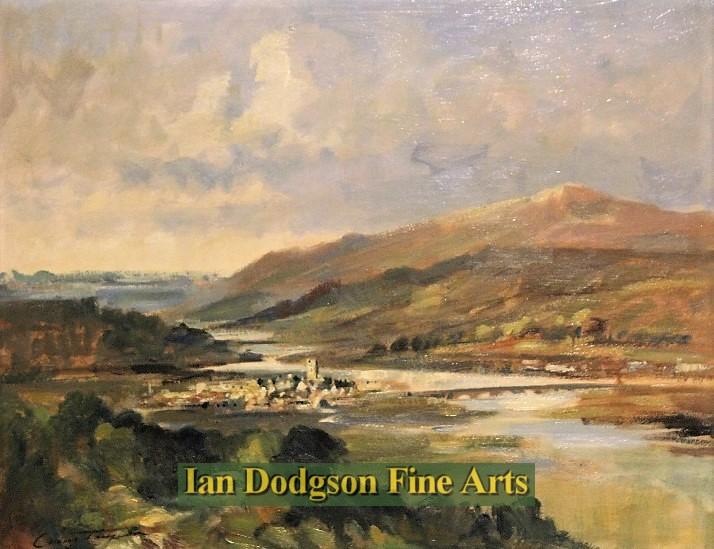 Ivan Taylor - Dolgelly, North Wales Oil on board (c1990)