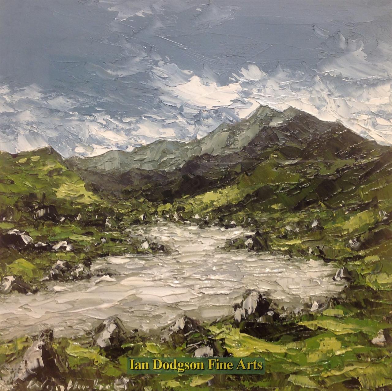 Wyn Hughes - Eryri Oil on board (2017)