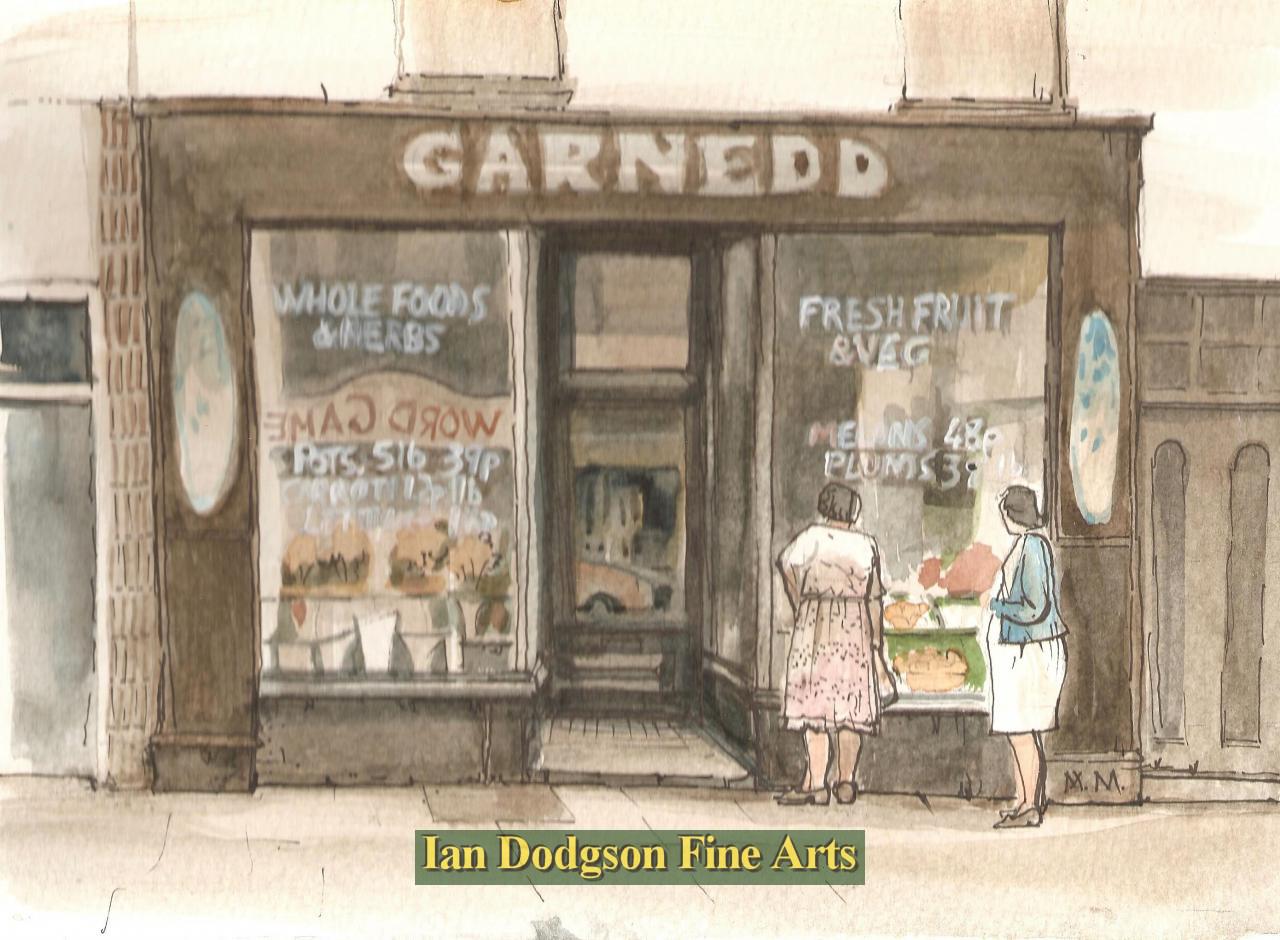 Martin Morley - Bethesda, Shop Garnedd Pen & Wash (2018)