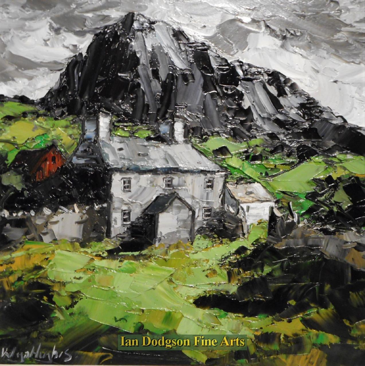 Wyn Hughes - Tryfan Oil on board (2019)