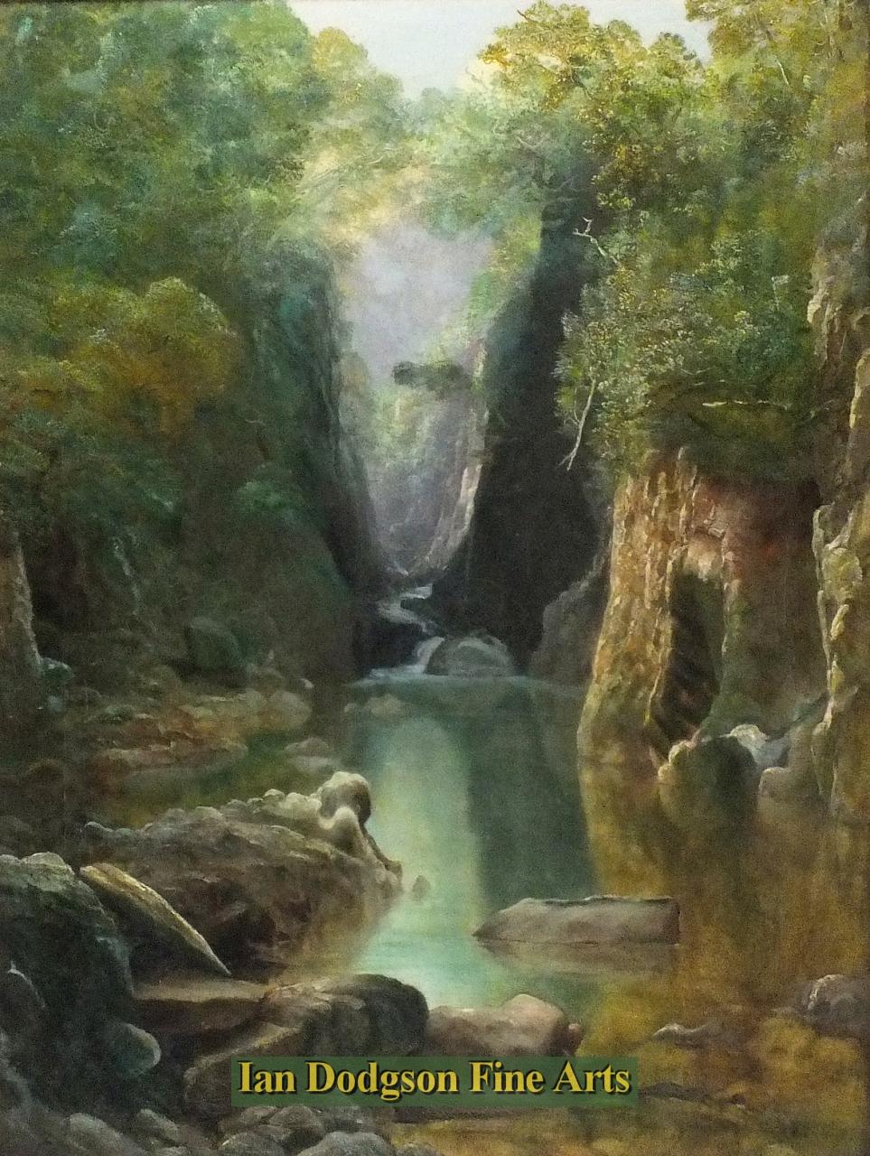 Fairy Glen, Betws-y-Coed, N Wales by Thomas Finchett