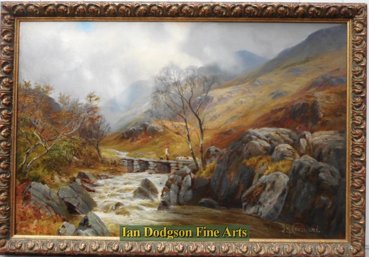Clearing after the storm by James Henry Crossland