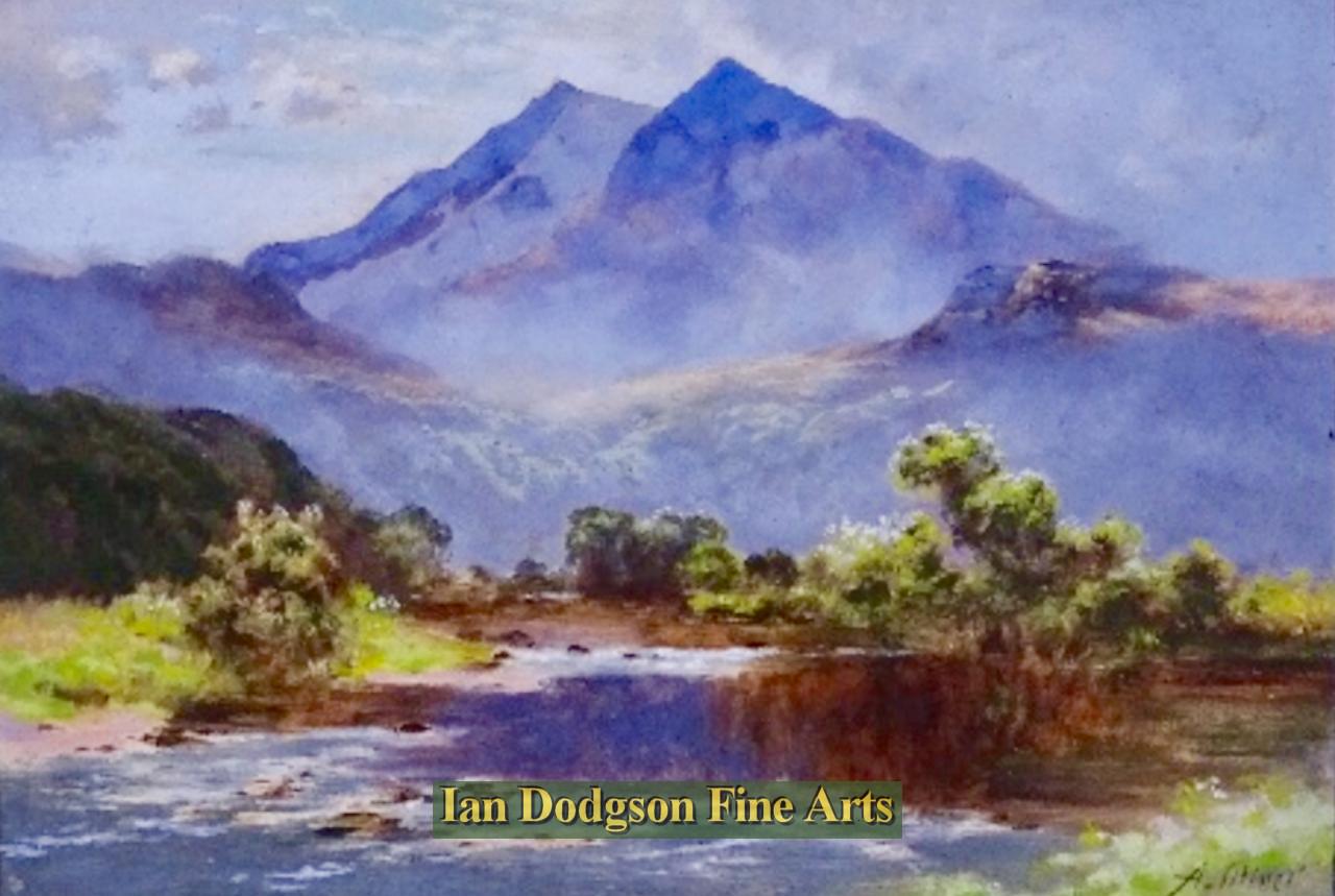 Spring Misty Moel Siabod by Alfred Oliver