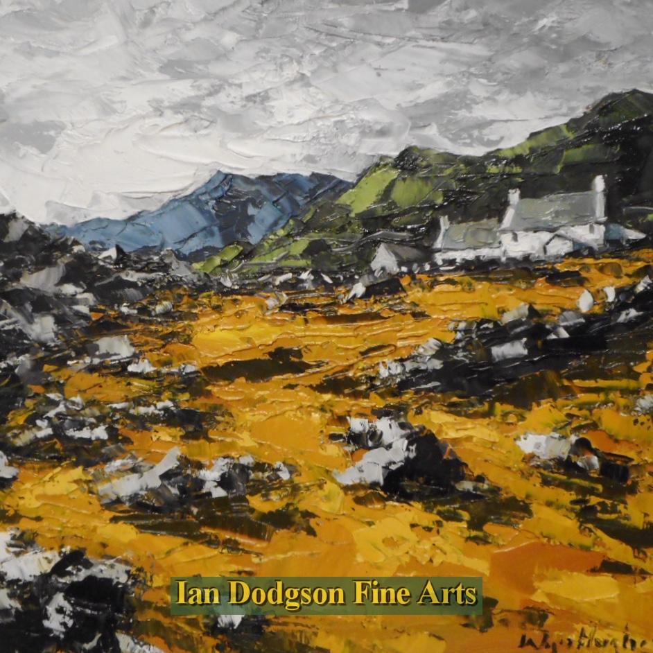 Wyn Hughes - Tyddyn Eryri Oil on board (2019)