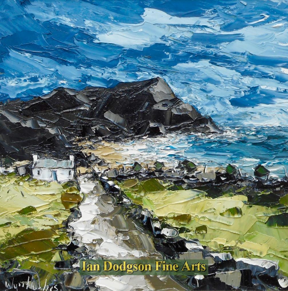 Wyn Hughes - The Rivals Oil on board (2019)