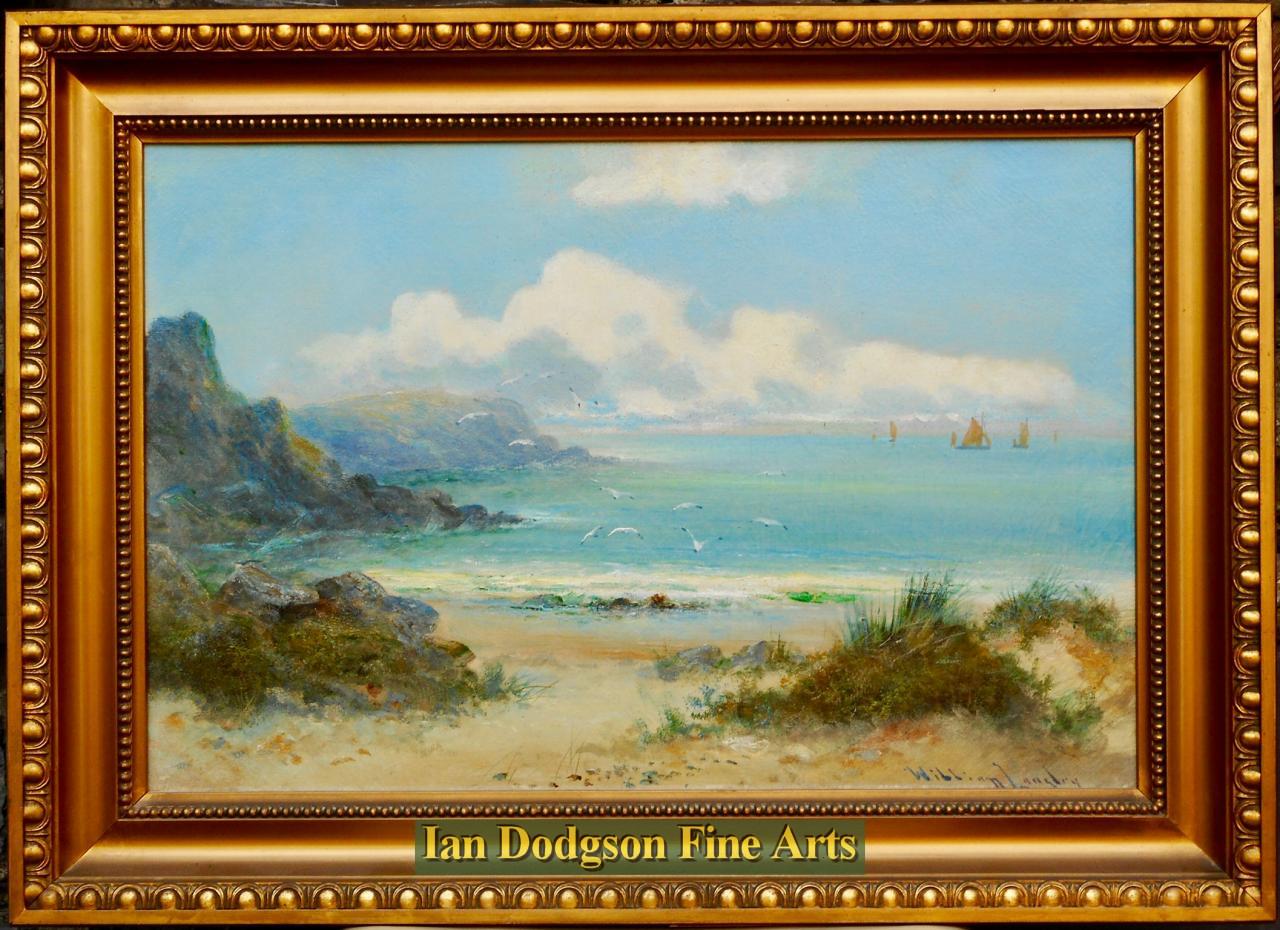 On the Beach by William Langley