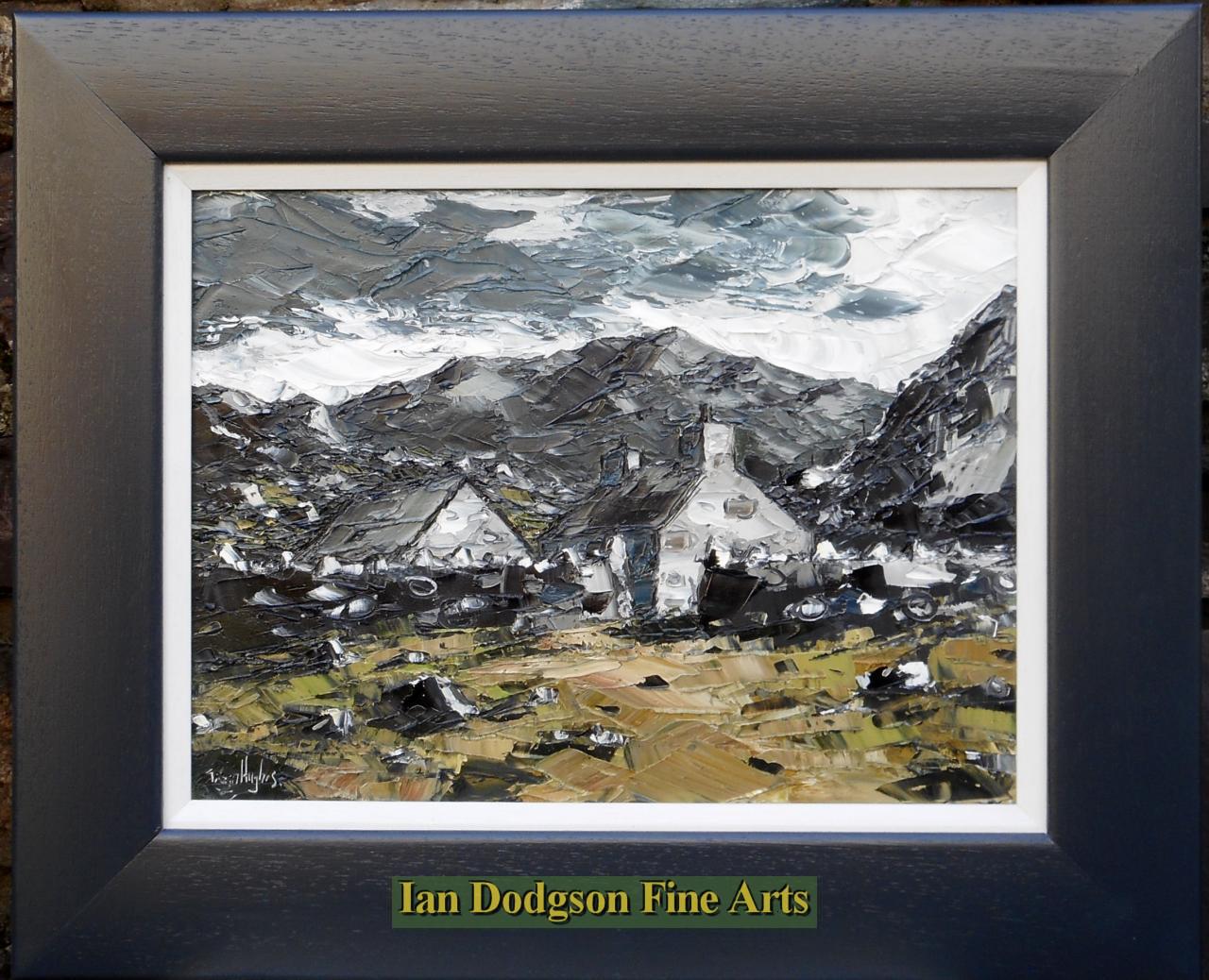 Quarry Cottage,  After the shower by Wyn Hughes