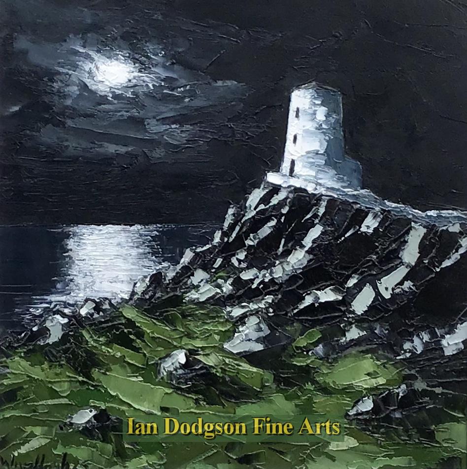 Wyn Hughes - Llanddwyn Oil on board (c2020)