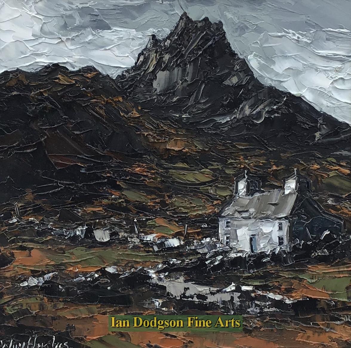 Wyn Hughes - Tryfan Oil on board (2020)