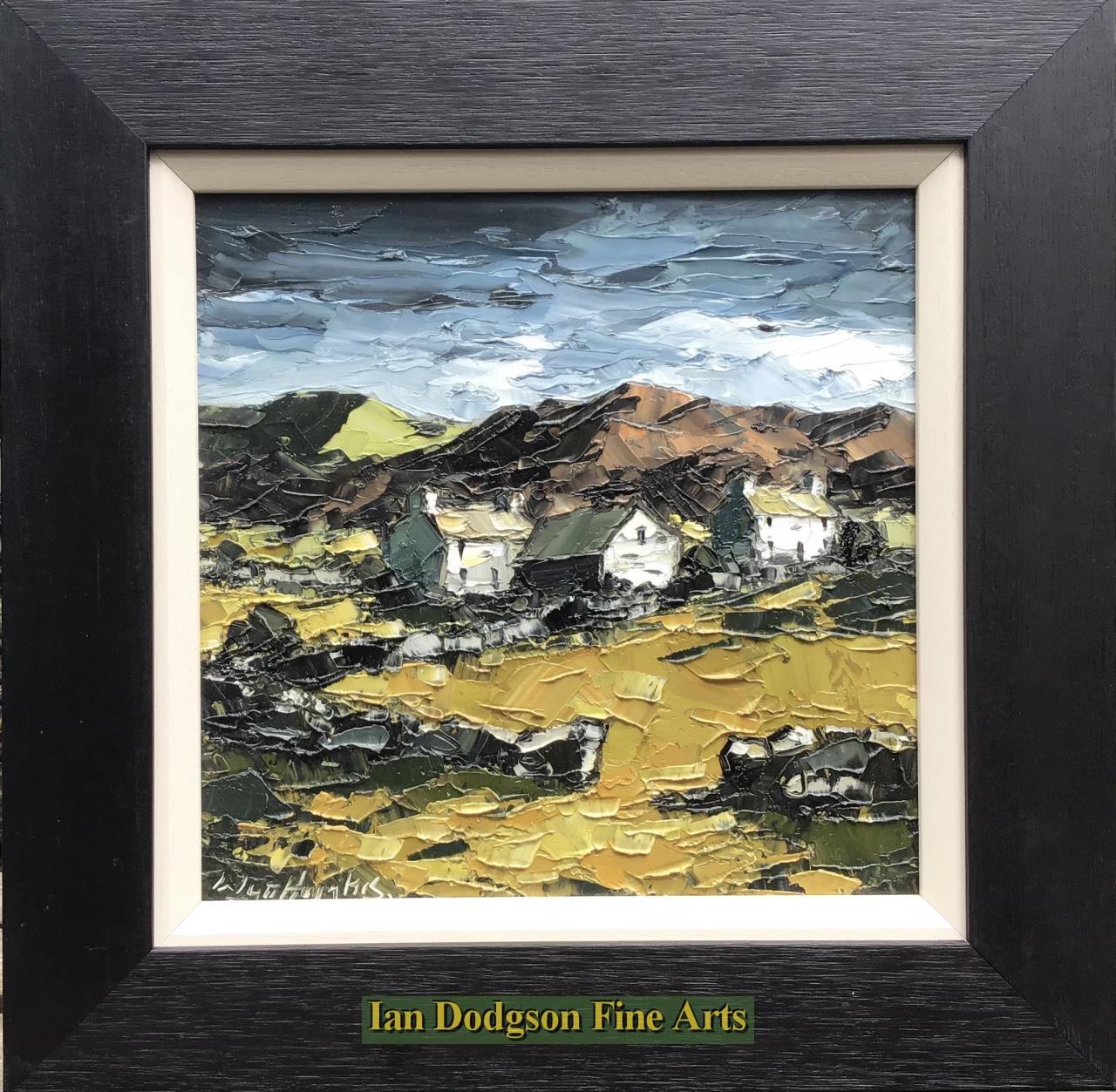 Wyn Hughes - Rowen Oil on board (2020)