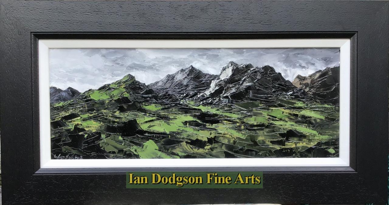 Wyn Hughes - Eryri Oil on board (2020)