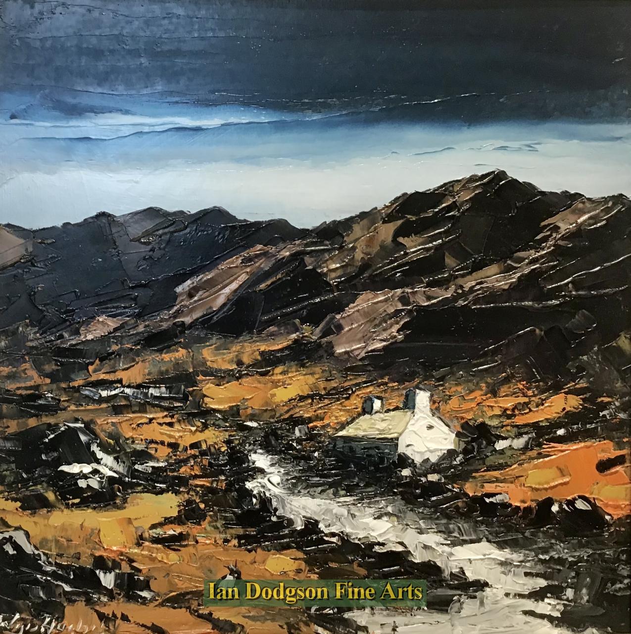 Wyn Hughes - Bryn Hafod Oil on board (2020)