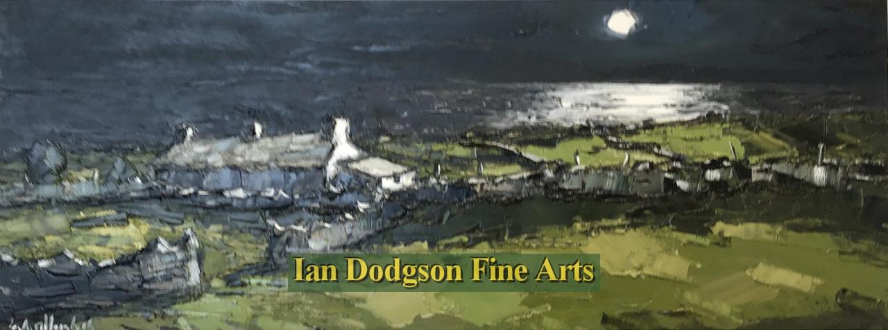 Wyn Hughes - Porth Cwyfan Oil on board (2021)