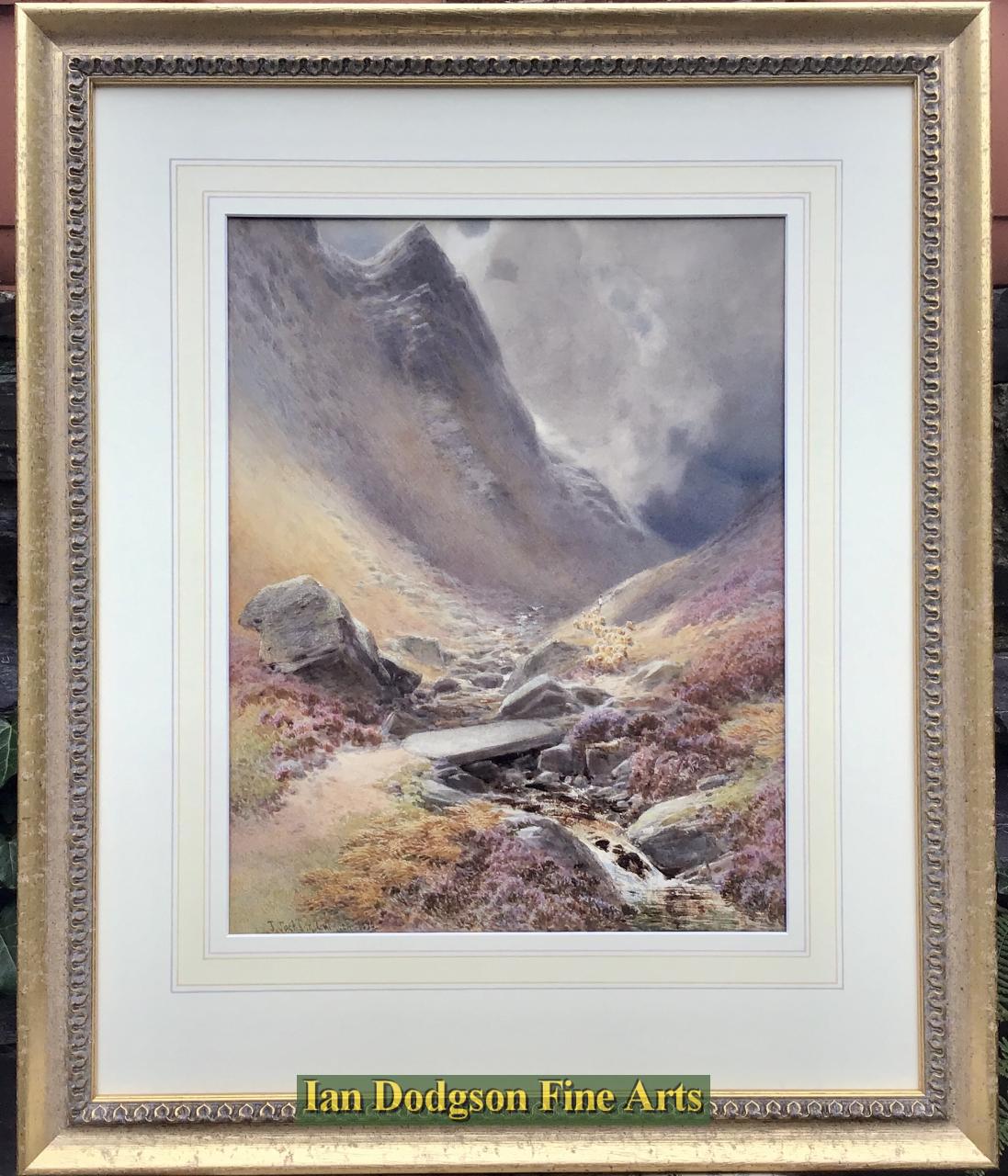 Driving down the flock by James Jackson Curnock