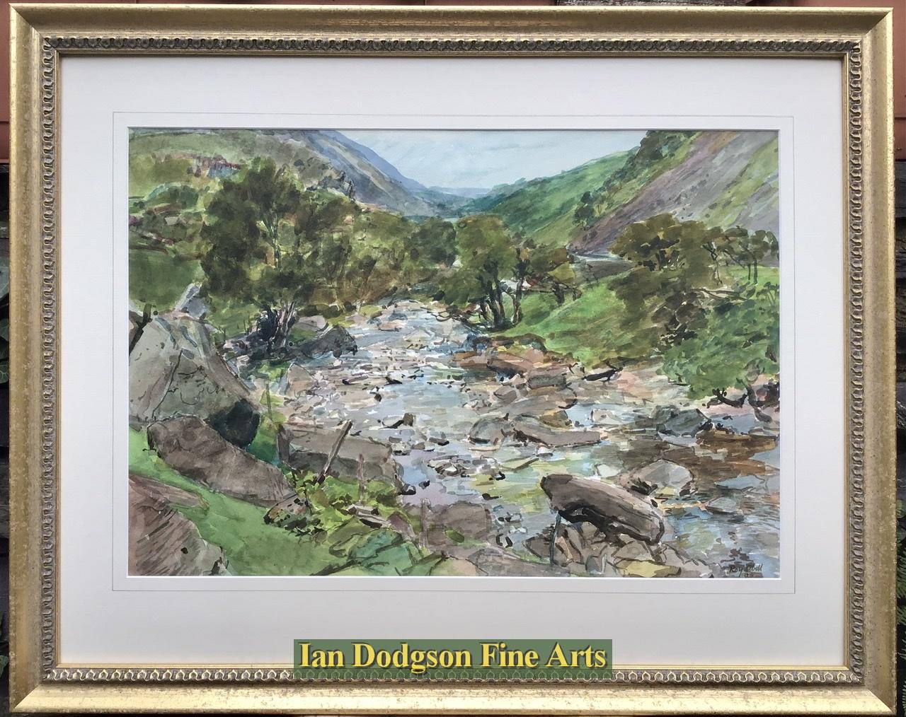 North Wales Stream, Pen y Pass by Roy Abell