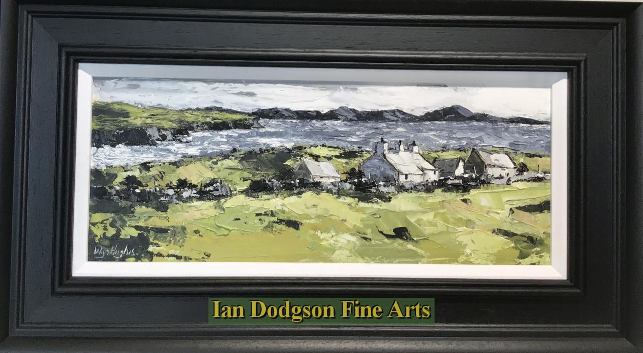 Wyn Hughes - Penrhyn du Oil on board (2021)