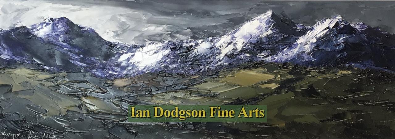 Wyn Hughes - Snowdonia from Capel Curig Oil on board (2021)