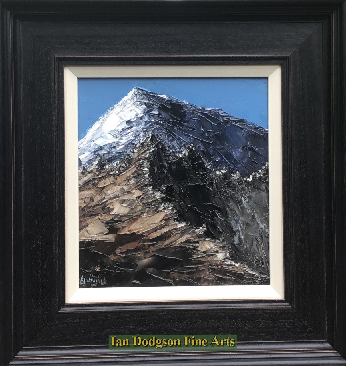 Wyn Hughes - Crib Goch & Yr Wyddfa Oil on board (2022)