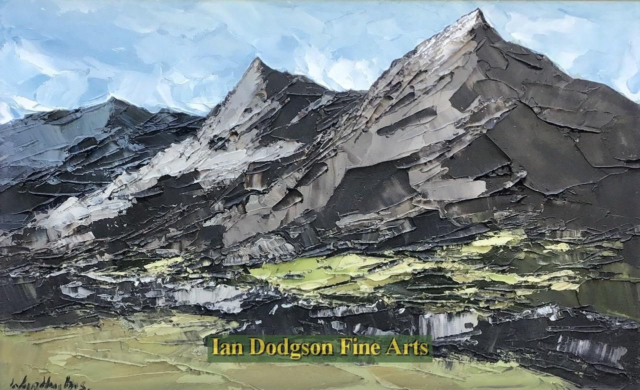 Wyn Hughes - Yr Wyddfa Oil on board (2022)