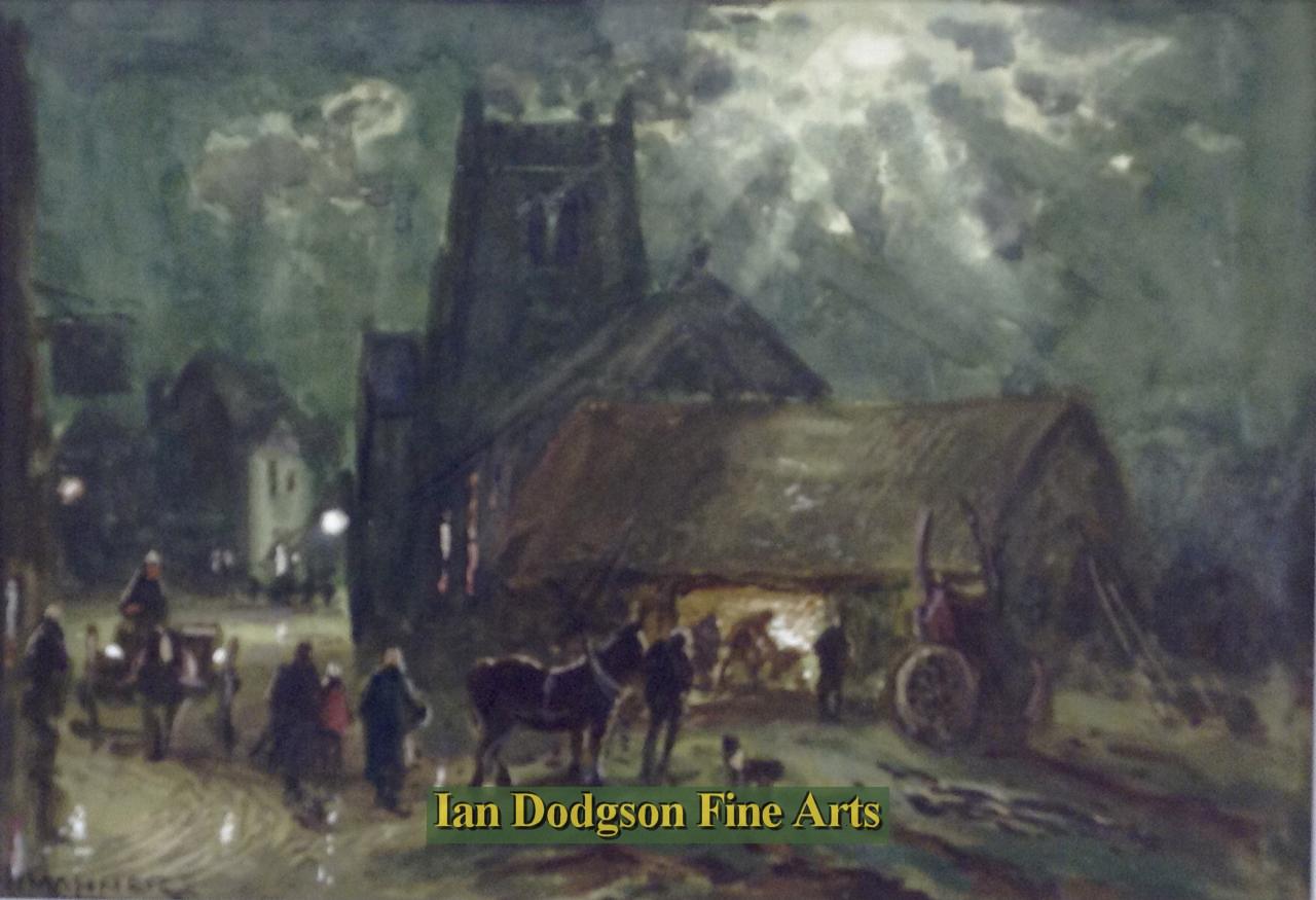At the Blacksmiths Forge by William Manners