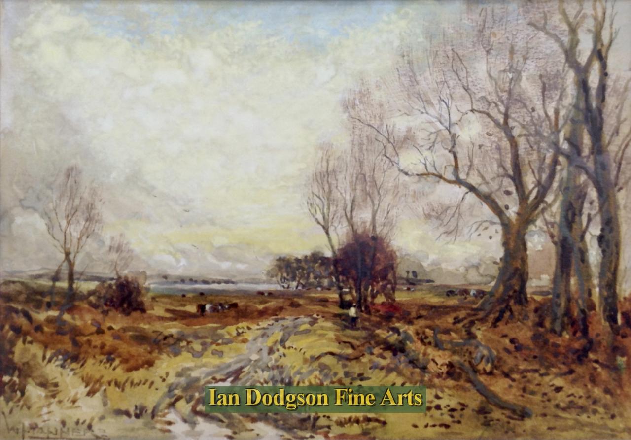 Evening Light, A February Day by William Manners