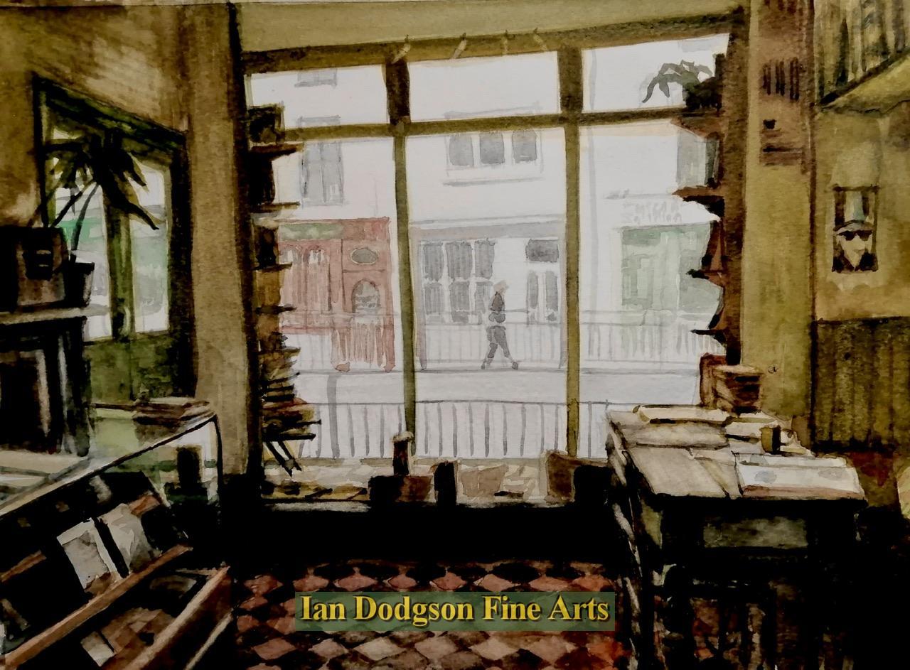 Martin Morley - Coffee time 2 Watercolour (2023)