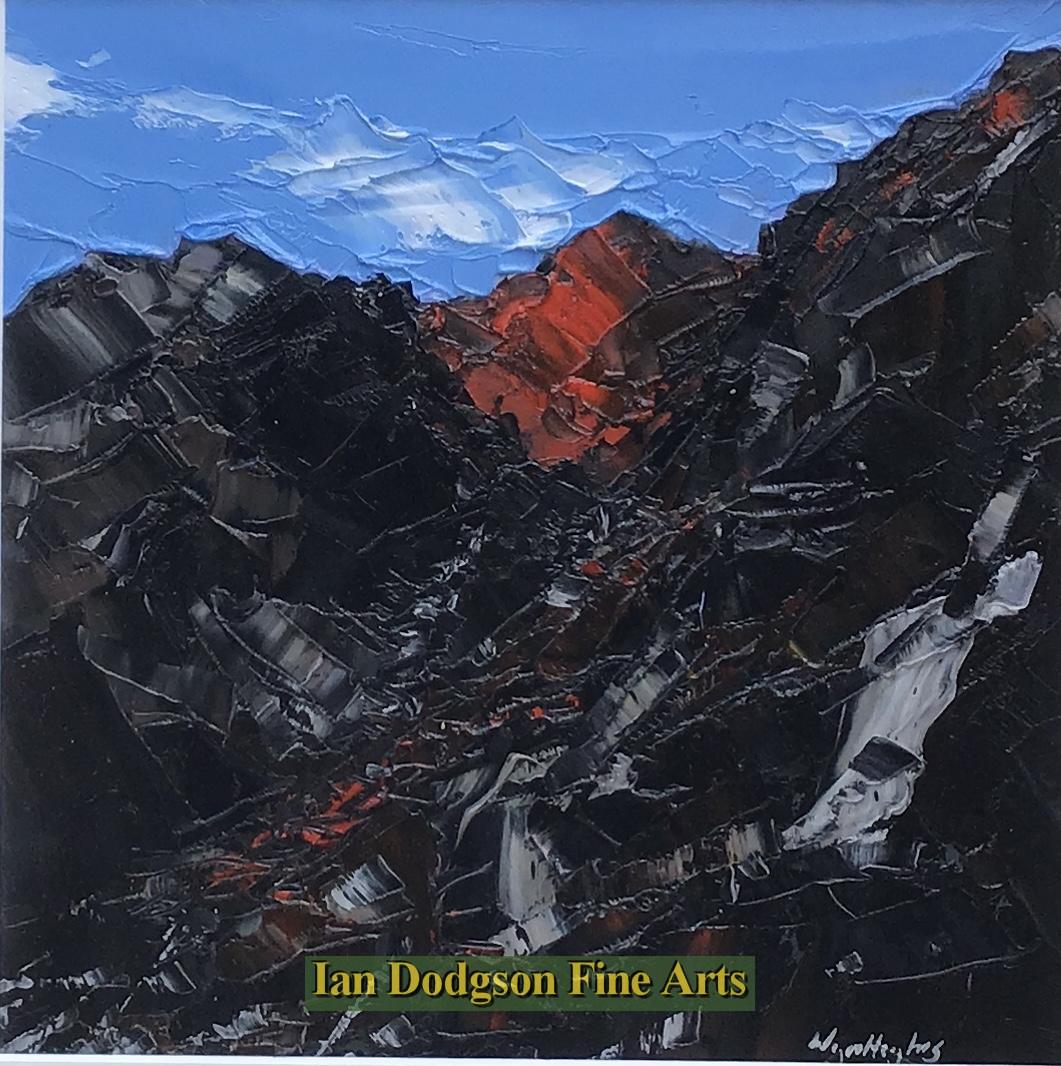 Wyn Hughes - Gwawr Eryri Oil on board (2024)