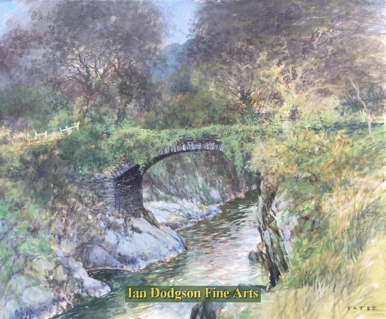 Jeremy Yates - The Old Bridge Oil on canvas board (c2010)