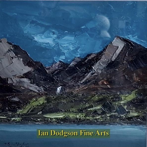 Wyn Hughes - Dolbadarn Castle Oil on board (2025)