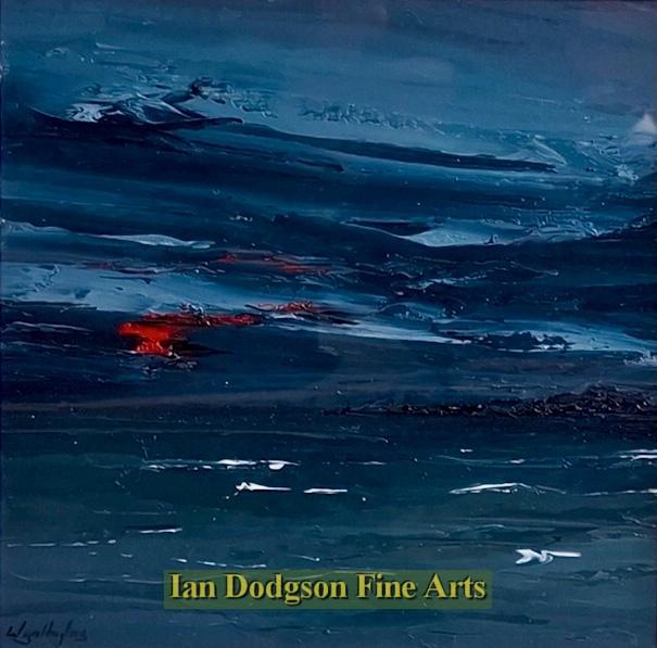 Wyn Hughes - Sunset, Rhosneiger Oil on board (2025)