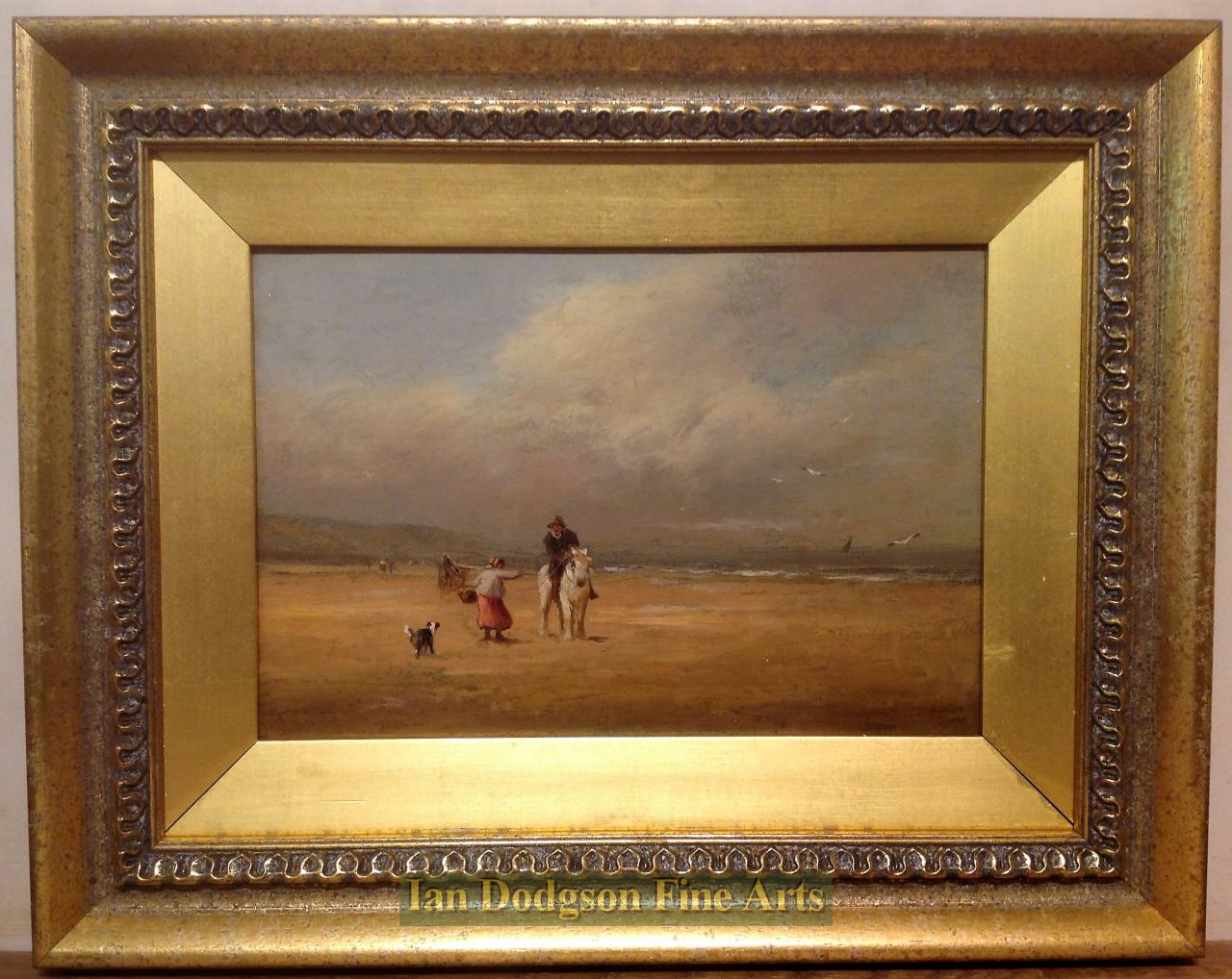 Crossing The Sands by David Cox Snr O.W.S.