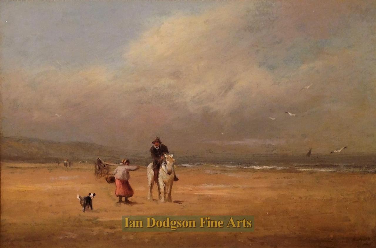 Crossing The Sands by David Cox Snr O.W.S.