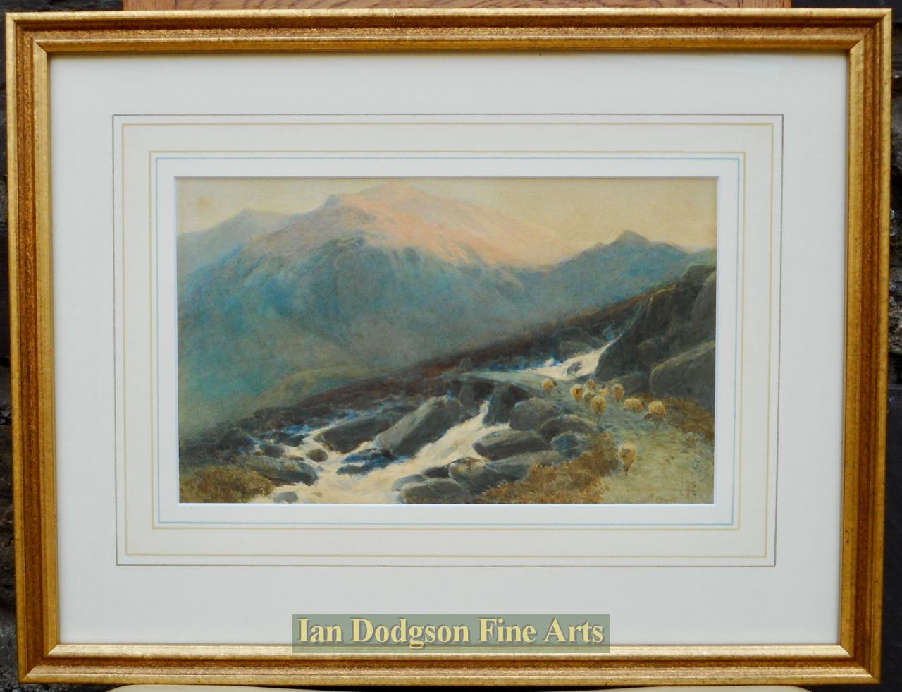 Snowdonia, The Slabs and Devils Kitchen by James Jackson Curnock ARCA, RA.