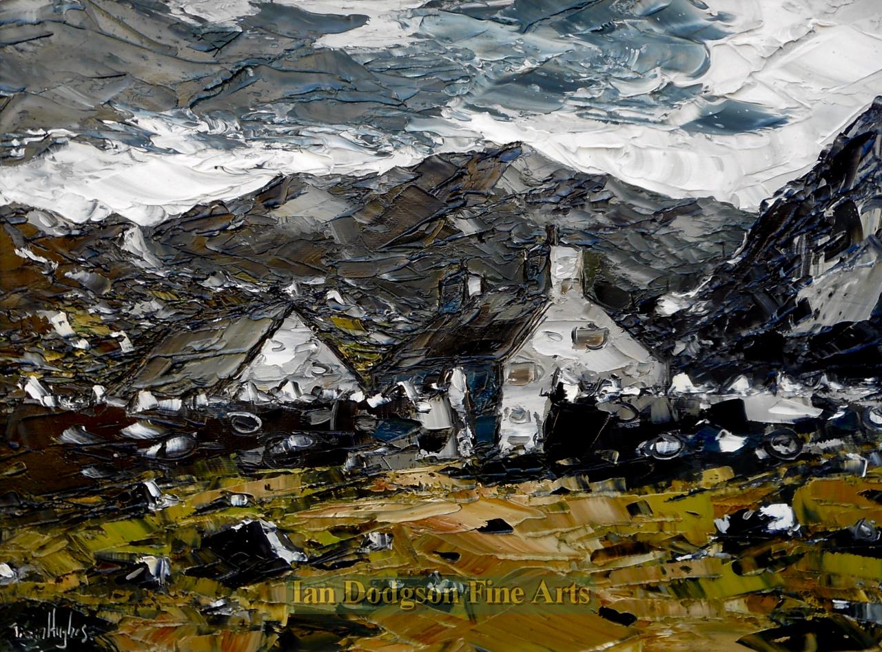 Quarry Cottage,  After the shower by Wyn Hughes 