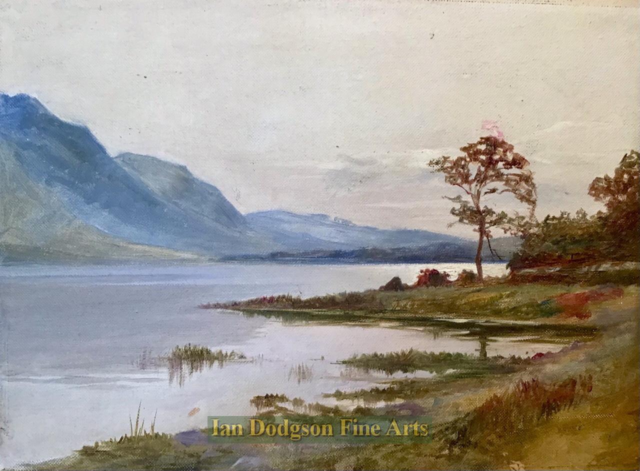 In Snowdonia by Alfred Oliver RA.